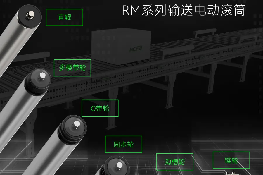 运送毗连万物丨pg电子模拟器科技RM系列运送电动滚筒周全上市